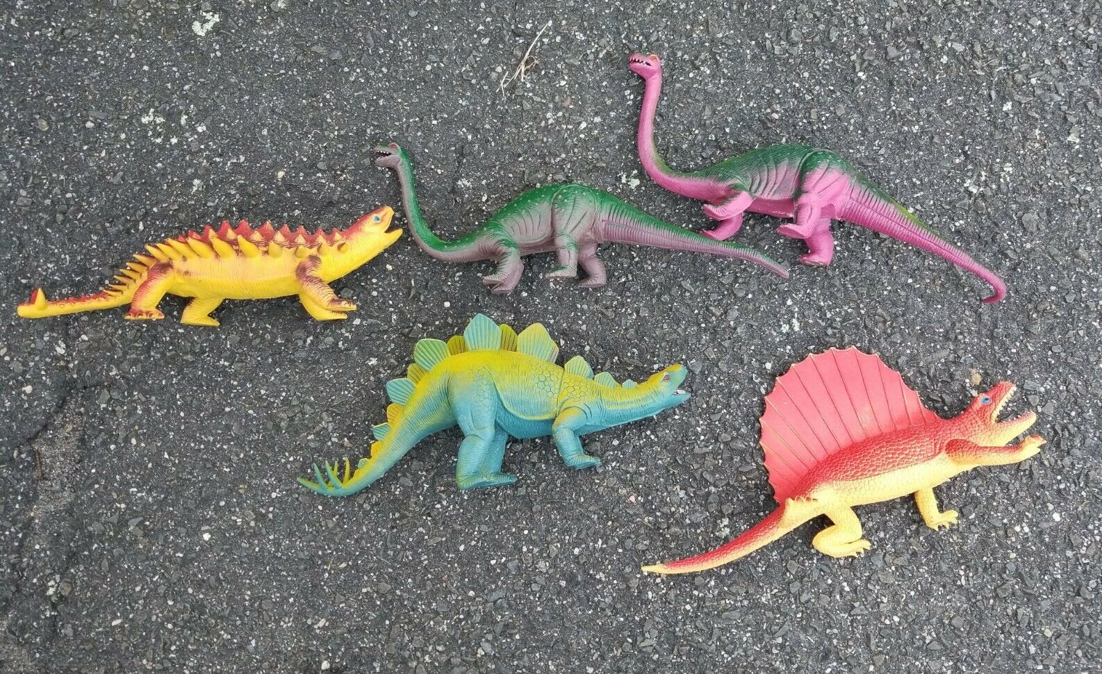 Dor Mei Hong Kong Plastic Dinosaurs Rubber Monsters Vintage Kaiju 80s