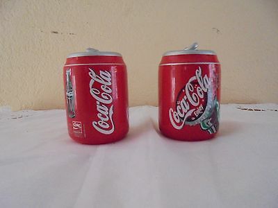 Vintage Coca Cola Salt And Pepper Shakers