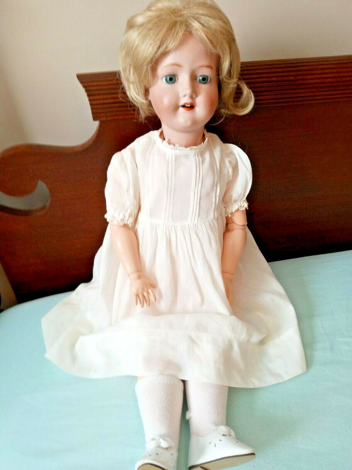 Great Japanese 26" Bisque Head, Composition Doll