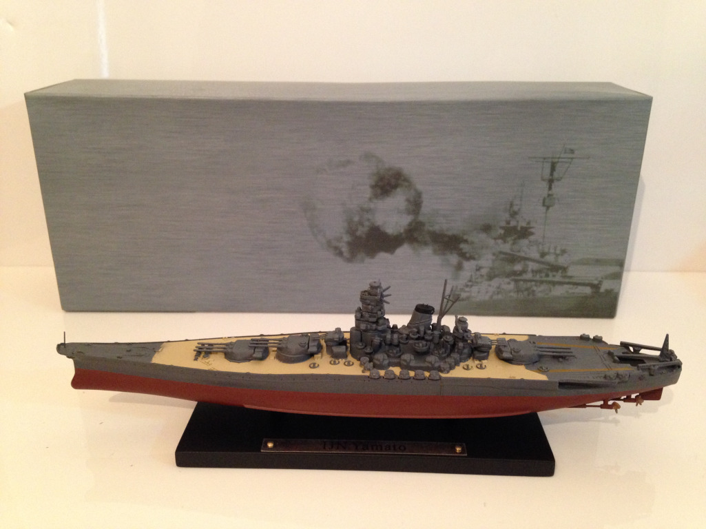 Un Yamato Model Of Base 1:1250 Scale Gm105 New