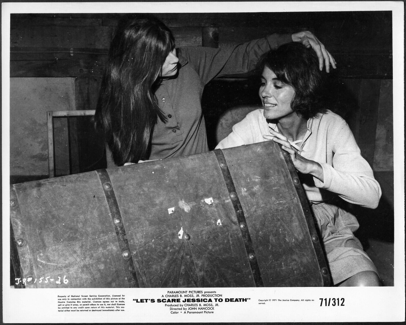 Horror Let's Scare Jessica 1971 Original Photo Zohra Lampert Gretchen Corbett