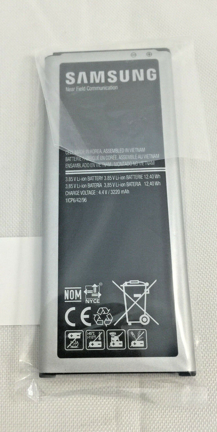 Authentic Oem Samsung 3220mah Battery For Samsung Galaxy Note 4 N910 Eb-bn910