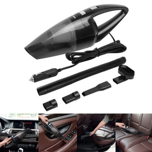 Portable 12v 120w Home Car Vehicle Handheld Auto Vacuum Dirt Cleaner Wet & Dry