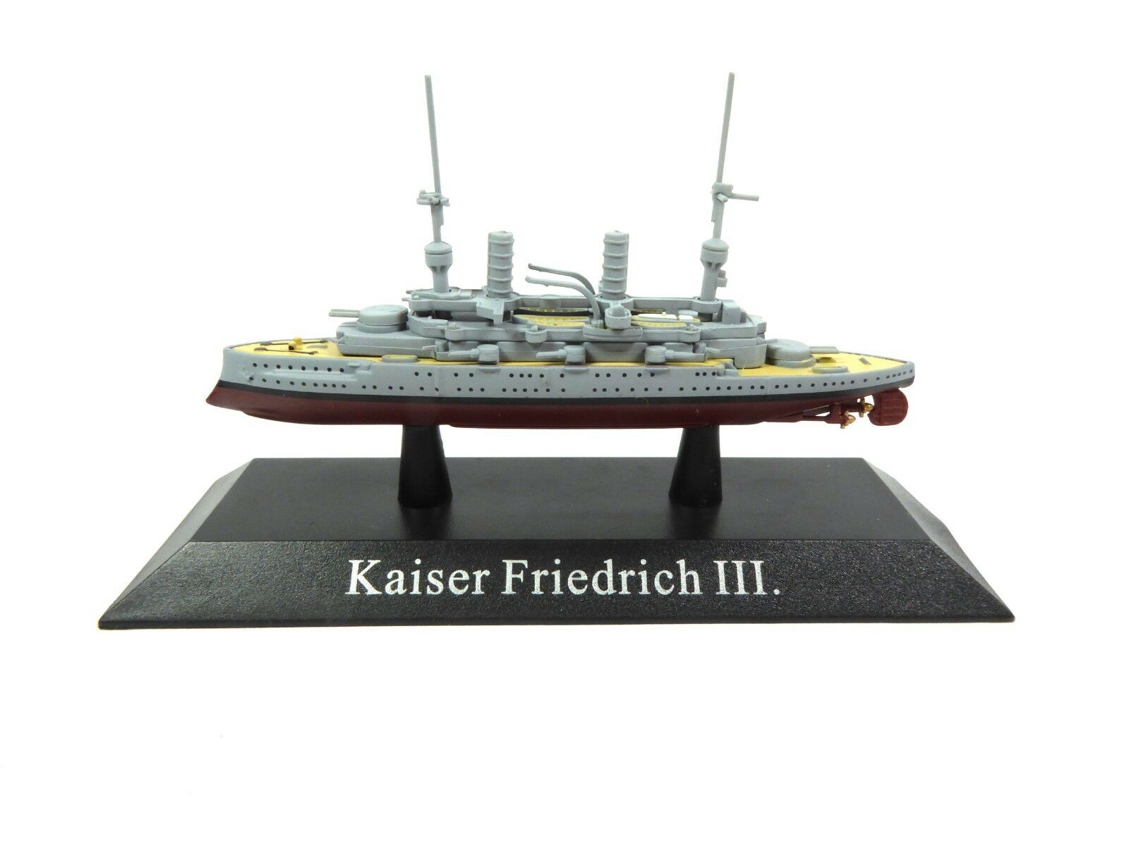 Sms Kaiser Friedrich Iii 1896 - 1:1250 Battleship Ixo - Military Boat Ws60