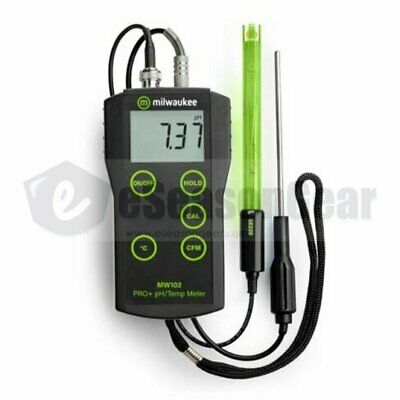 Milwaukee Mw102 Digital Ph Temp Tester Meter, With Atc Temperature, Instruments