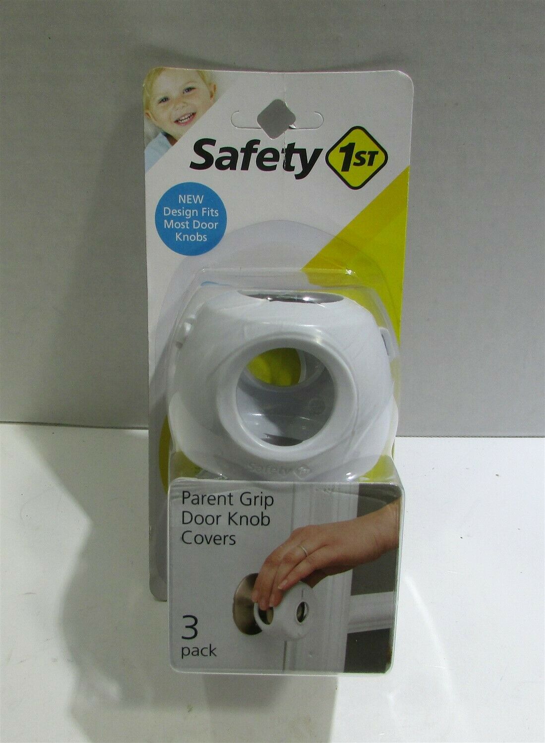Safety 1st Parent Door Knob Covers White One Size (pack Of 3)